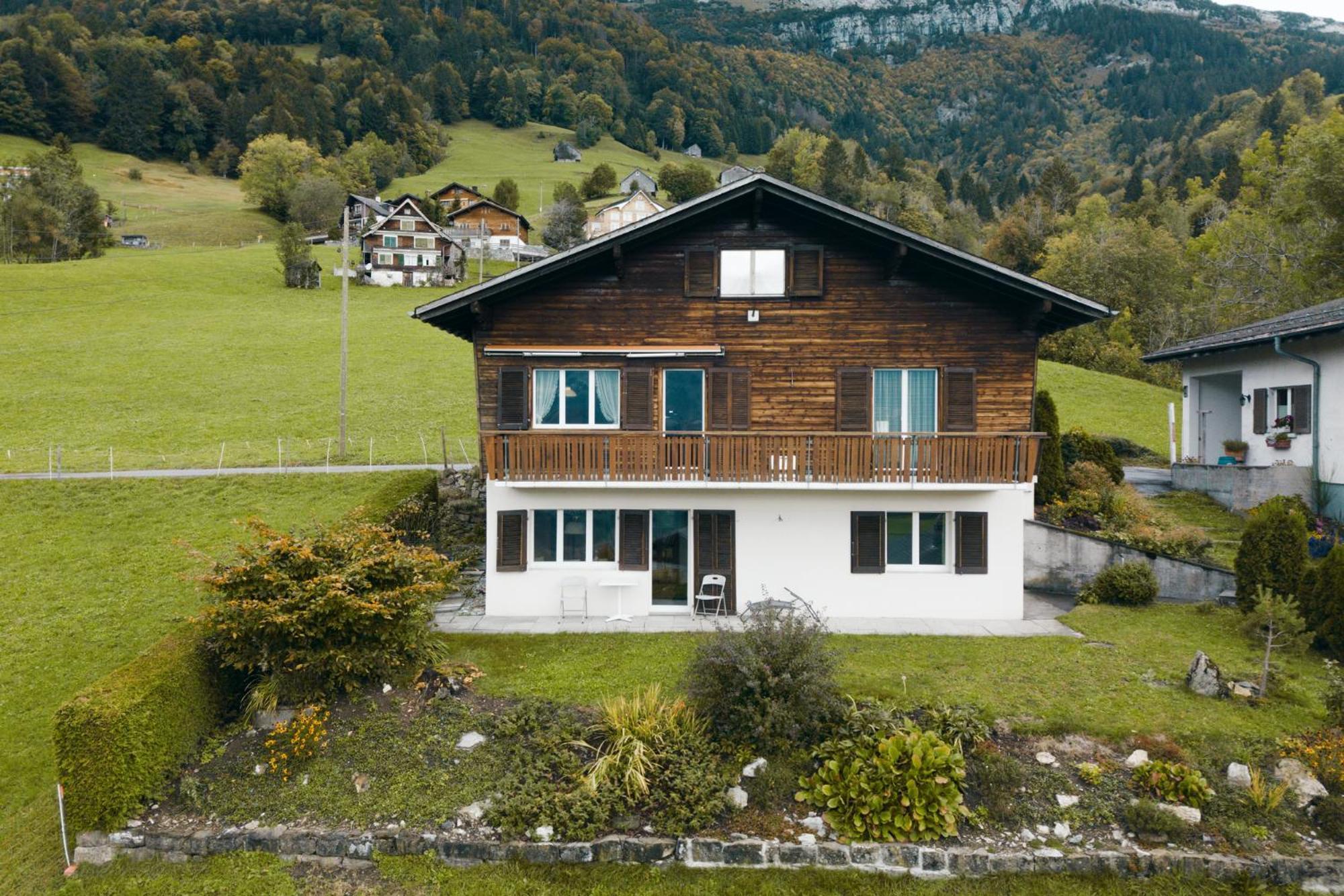 Apartment Im Chalet Biodola Amden Ngoại thất bức ảnh